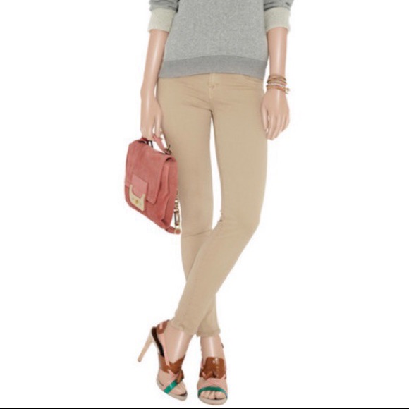 J Brand 901 LowRise Taupe Jean Leggings Sz 27 J Brand 901 LowRise Taupe Jean Leggings Sz 27